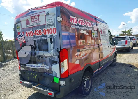 2016 Ford Transit-250 из США, поврежденный, VIN 1FTYR2CM4GKA24965